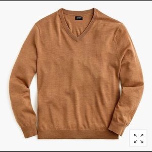 J. Crew SLIM Merino Wool V Neck Sweater